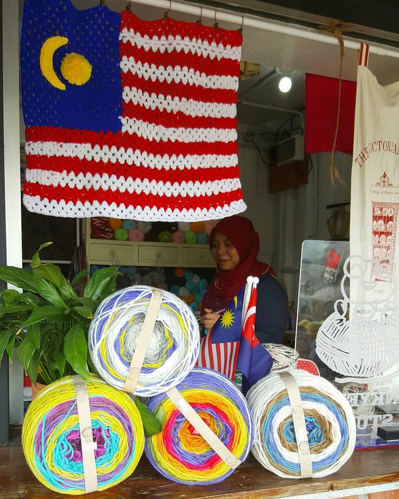 HOT ITEM: Coupon Code: HAPPY2018. Dapatkan benang kait frogyarnCAKE.