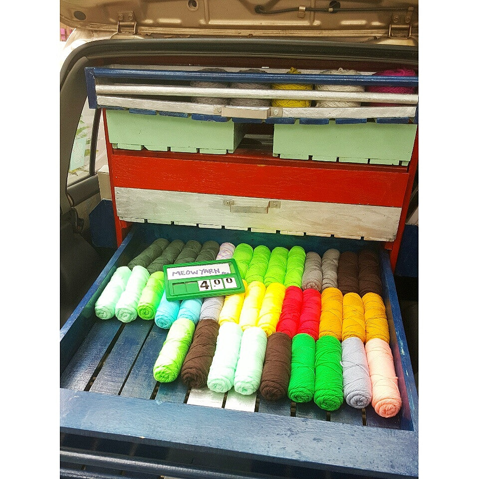 Benang kait #meowyarn kini INSTOCK.
