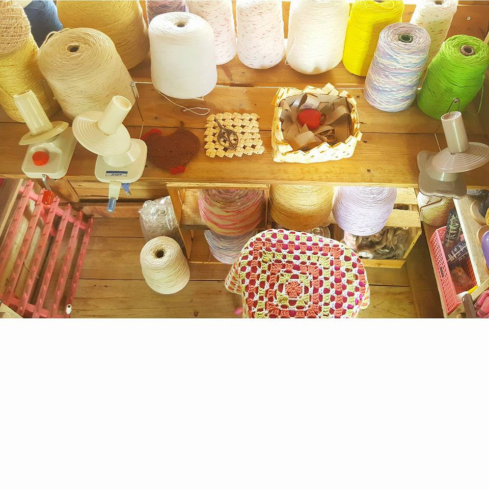 Stok baru benang Mysparkleyarn dan Myribenyarn di Pinkyfrog shop