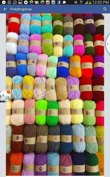 Benang Kait BCYarn (5ply) - Pinkyfrogshop: Yarn Shop - JOHOR Malaysia