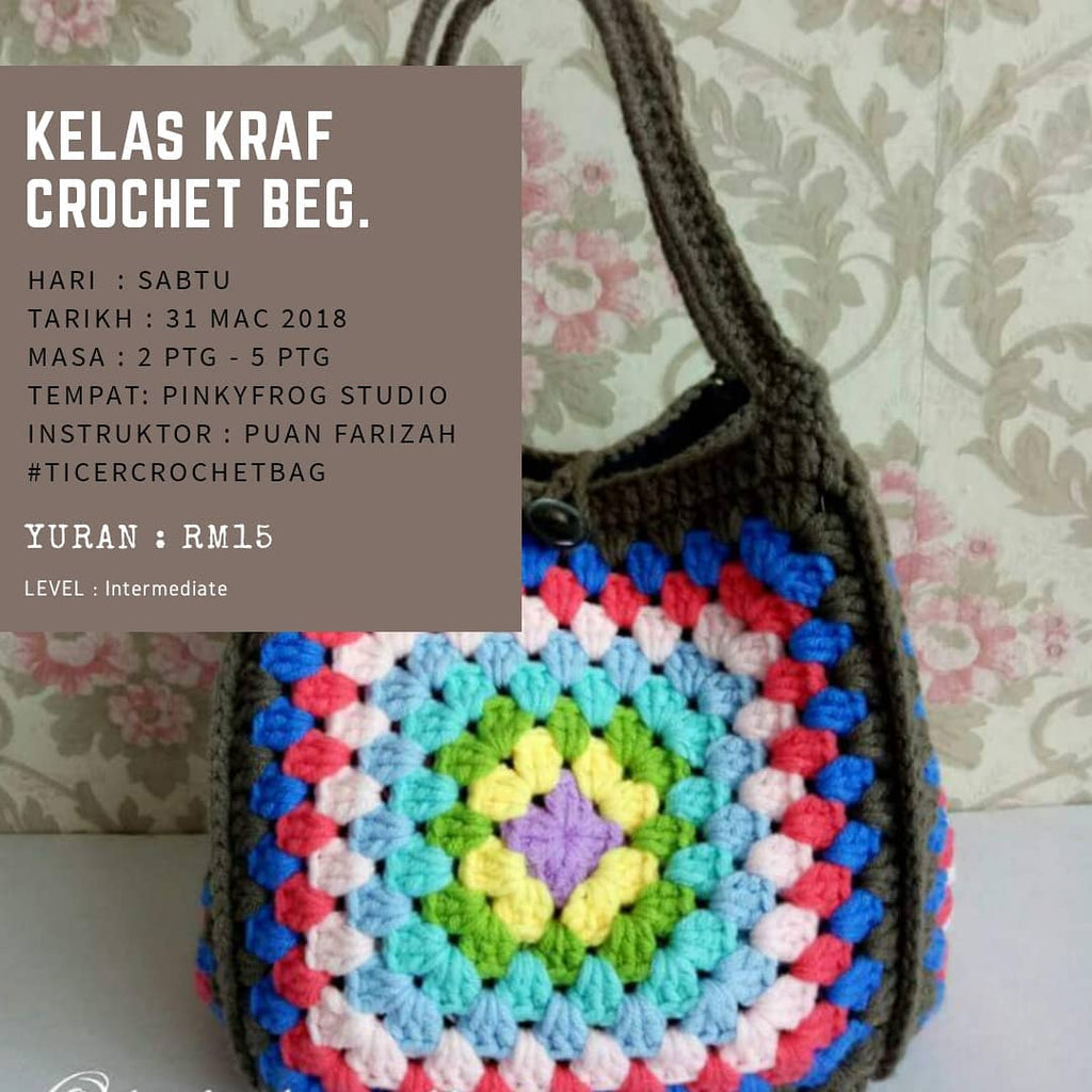 Kelas Kraf Crochet BEG. From Zero to Hero.