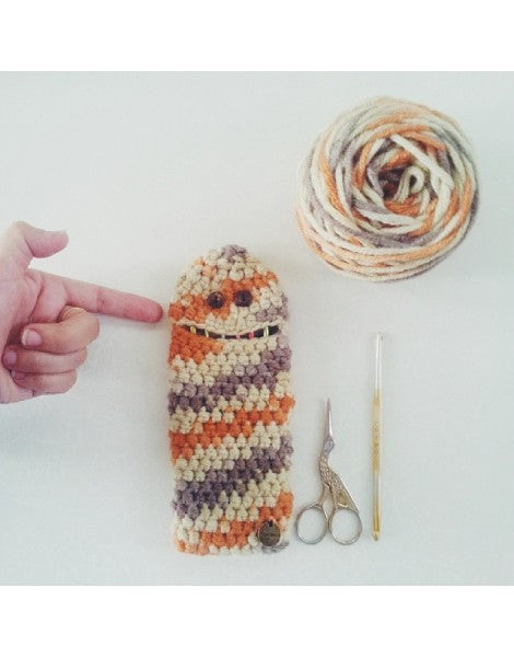 PATTERN Crochet :Ewok Monster Crochet Hooks Case. (Pattern in PDF format) - Pinkyfrogshop: Yarn Shop - JOHOR Malaysia