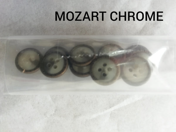 Button plain 10pcs / pack