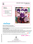 PATTERN Crochet : Chic Egg Cozy. Bekas telur ayam Orang Kahwin. (Pattern in PDF format) - Pinkyfrogshop: Yarn Shop - JOHOR Malaysia