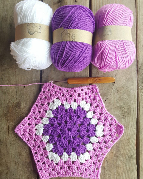 Benang Kait eskemyarn (3ply)
