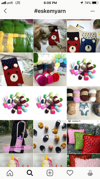 Benang Kait eskemyarn (3ply)