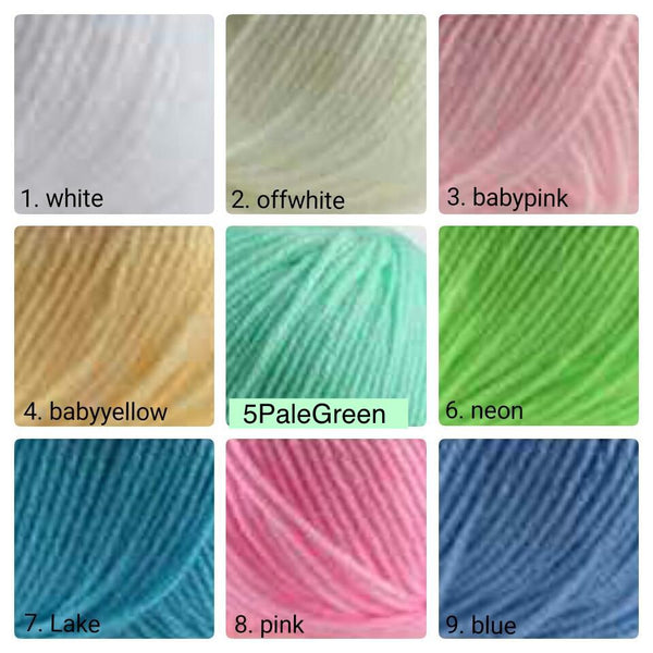 Benang Kait eskemyarn (3ply)